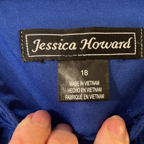 Jessica Howard Blue Lace Dress - Picture 3 of 7